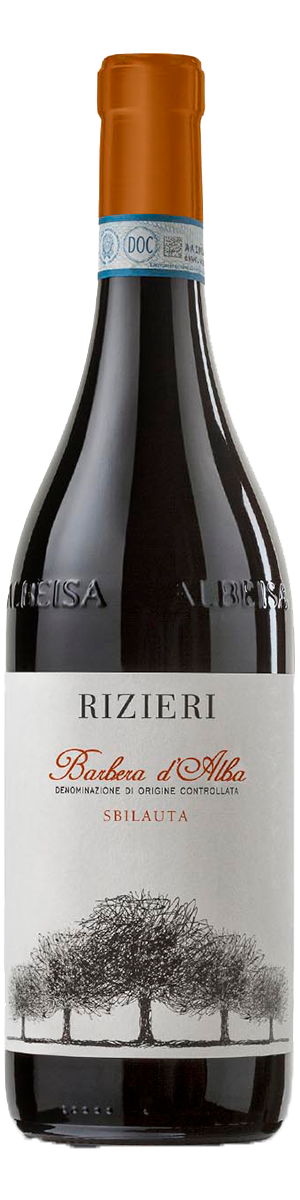 Rótulo Rizieri Sbilauta Barbera d’Alba