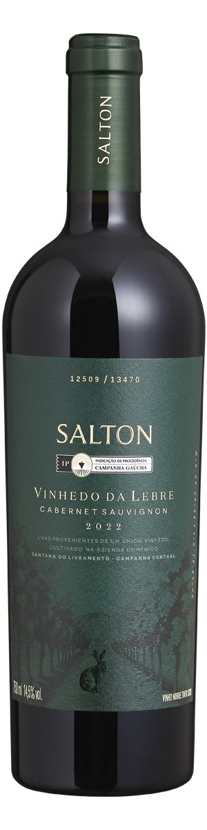 Rótulo Salton Vinhedo da Lebre Cabernet Sauvignon