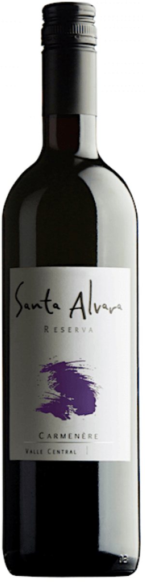 Rótulo Santa Alvara Reserva Carménère