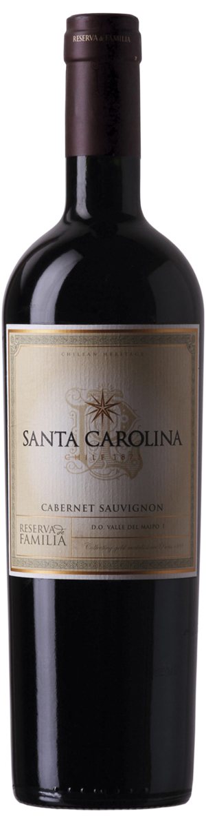 Rótulo Santa Carolina Reserva de Familia Cabernet Sauvignon