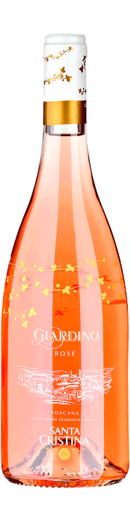 Rótulo Santa Cristina Giardino Rosé