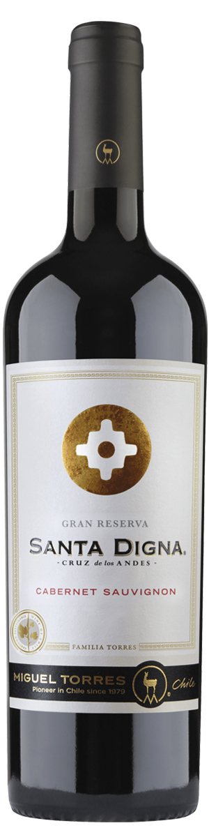 Rótulo Santa Digna Gran Reserva Cabernet Sauvignon