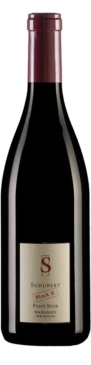 Rótulo Schubert Block B Pinot Noir