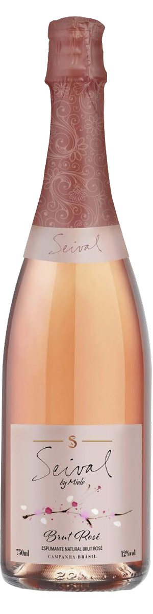 Rótulo Seival by Miolo Brut Rosé