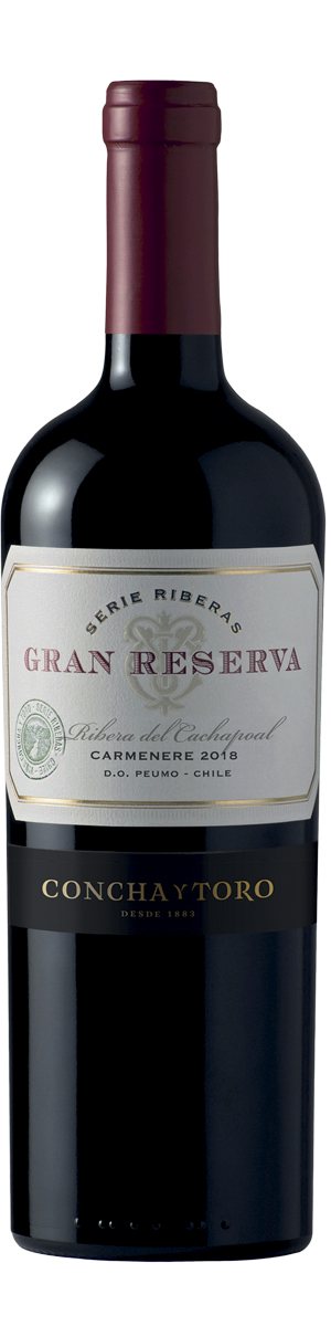 Rótulo Serie Riberas Gran Reserva Carménère