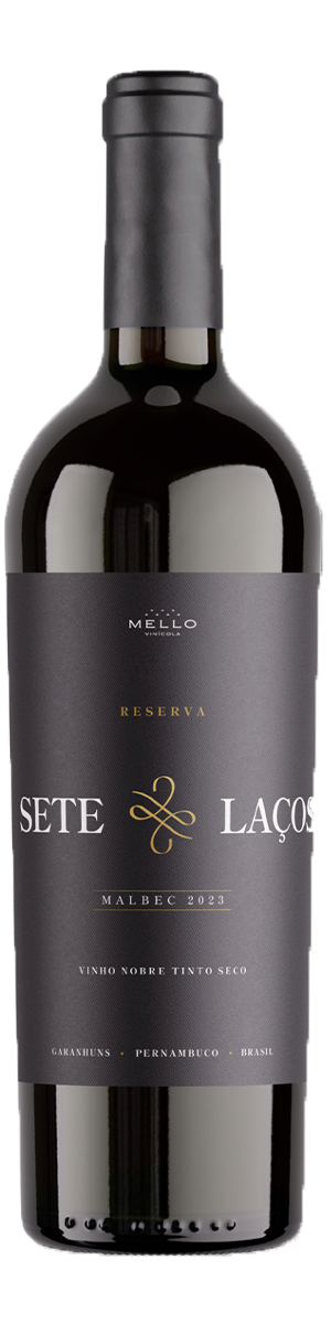 Rótulo Sete Laços Reserva Malbec