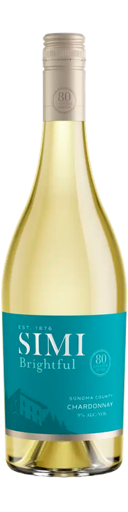 Rótulo Simi Brightful Chardonnay