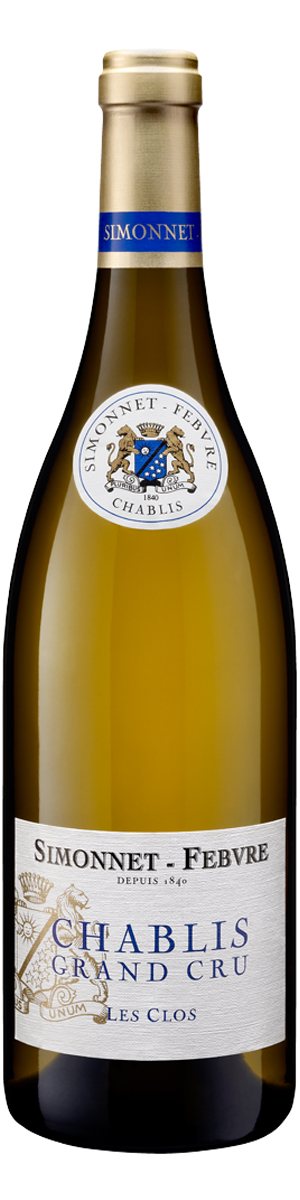 Rótulo Simmonet-Febvre Le Clos Chablis Grand Cru