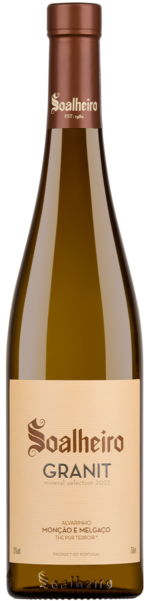 Rótulo Soalheiro Granit Mineral Selection Alvarinho