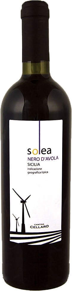 Rótulo Solea Nero d'Avola 