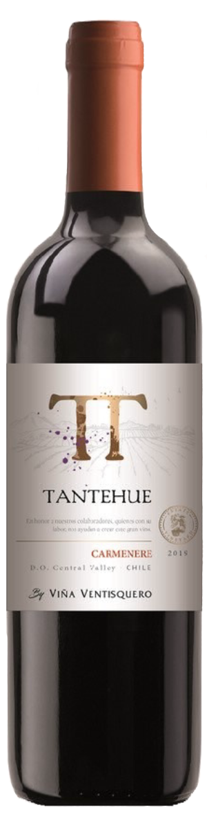 Rótulo Tantehue Carménère 