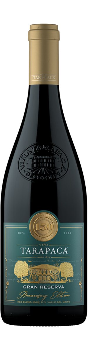 Rótulo Tarapacá 150 Anniversary Edition Gran Reserva Red Blend