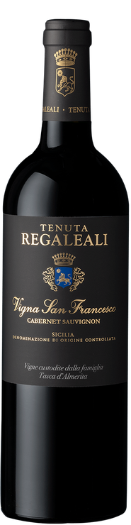 Rótulo Tenuta Regaleali Vigna San Francesco Cabernet Sauvignon