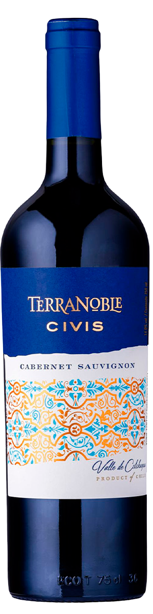 Rótulo Terranoble Civis Cabernet Sauvignon