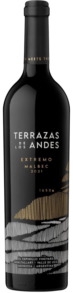 Rótulo Terrazas de los Andes Extremo Malbec