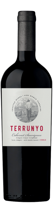 Rótulo Terrunyo Cabernet Sauvignon