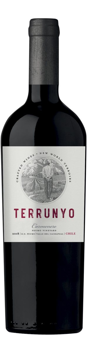 Rótulo Terrunyo Carménère 