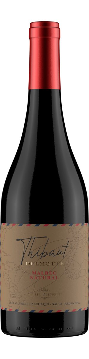 Rótulo Thibaut Delmotte Malbec Natural