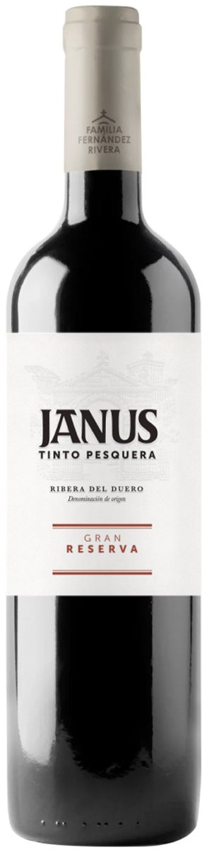 Rótulo Tinto Pesquera Janus Gran Reserva