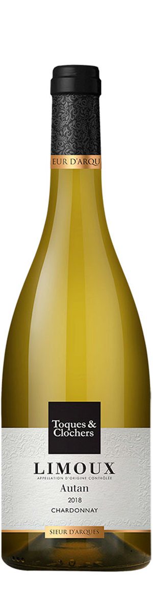 Rótulo Toques & Clochers Autan Limoux Chardonnay