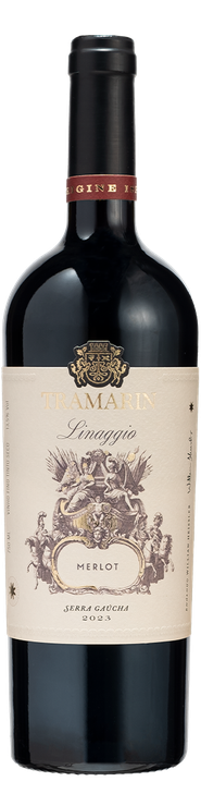 Rótulo Tramarin Linaggio Merlot