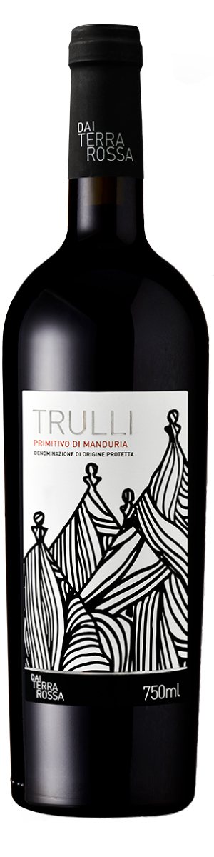 Rótulo Trulli Primitivo di Manduria