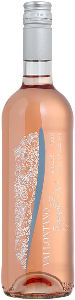 Rótulo Vallontano Tempranillo Rosé