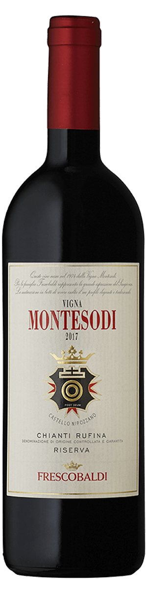 Rótulo Vigna Montesodi Chianti Rúfina Riserva