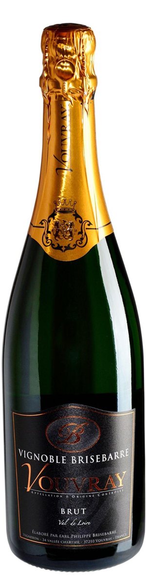 Rótulo Vignoble Brisebarre Vouvray Brut