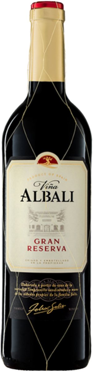 Rótulo Viña Albali Gran Reserva