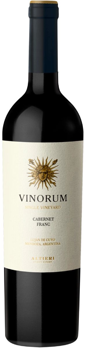 Rótulo Vinorum Single Vineyard Cabernet Franc