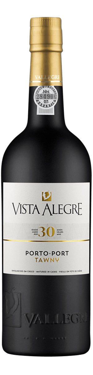 Rótulo Vista Alegre 30 Anos Porto Tawny