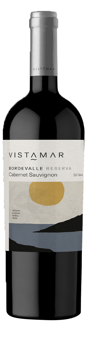 Rótulo Vistamar Bordevalle Reserva Cabernet Sauvignon