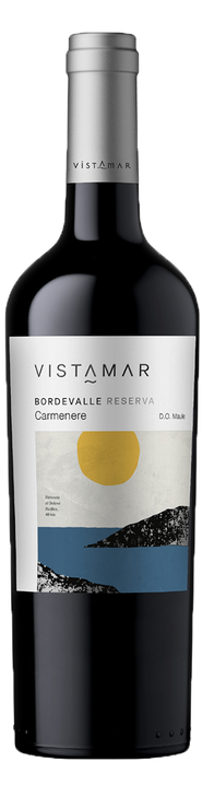 Rótulo Vistamar Bordevalle Reserva Carménère