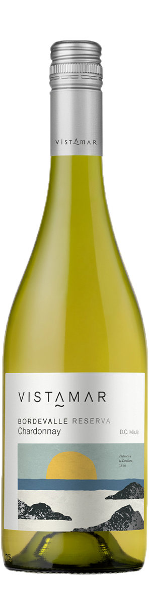 Rótulo Vistamar Bordevalle Reserva Chardonnay