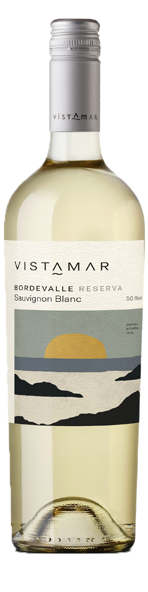 Rótulo Vistamar Bordevalle Reserva Sauvignon Blanc