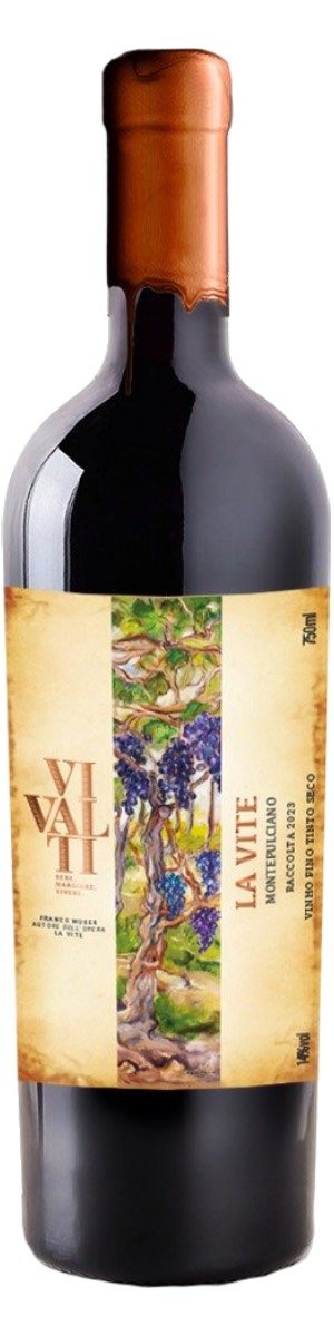 Rótulo Vivalti La Vite Montepulciano