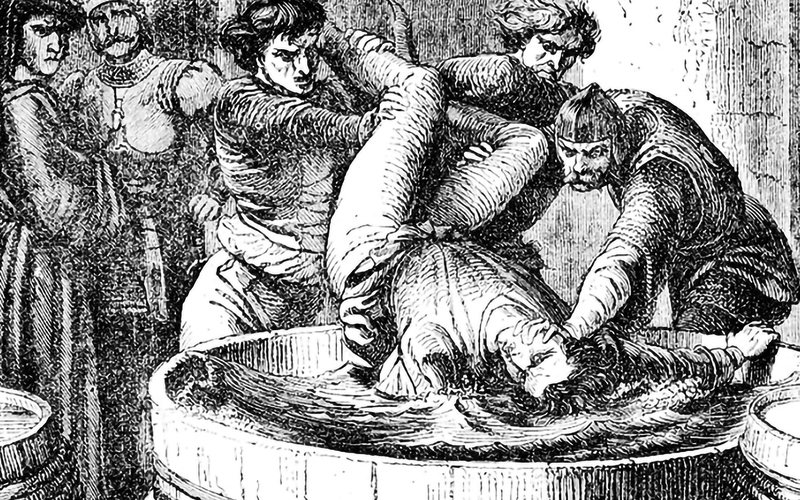 Imagem O duque inglês condenado a morte por afogamento em um barril de vinho