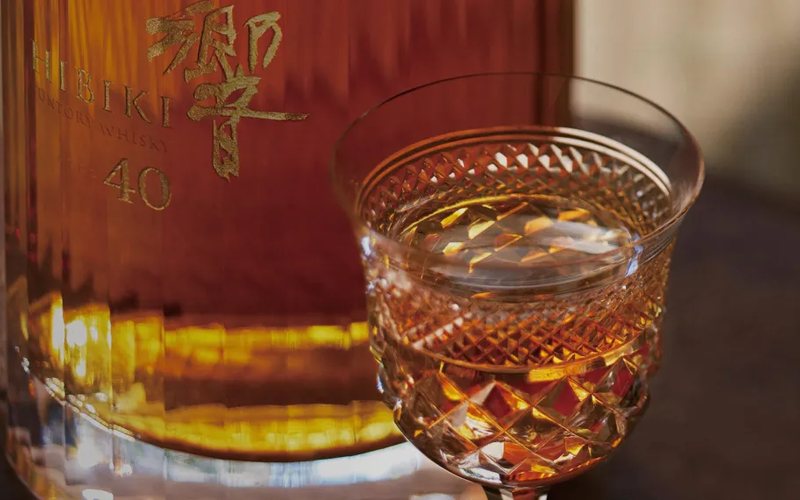 Hibiki 40 anos é o whisky mais antigo da linha e o mais valioso da House of Suntory - Divulgação | House of Suntory