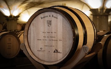 A Pièce des Présidents deste ano é um barril de 228 litros com um Cuvée de Beaune Premier Cru Les Bressandes - Divulgação | Hospices de Beaune