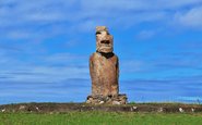 Ilha de Páscoa terra de estátuas monumental e vinhos de qualidade