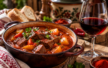 Do goulash aos cogumelos, tintos húngaros mostram versatilidade