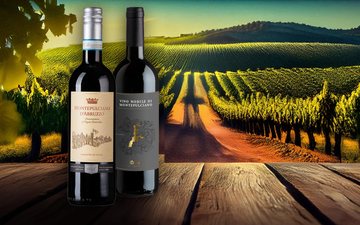 Qual a diferença entre Montepulciano d’Abruzzo e Nobile de Montepulciano?