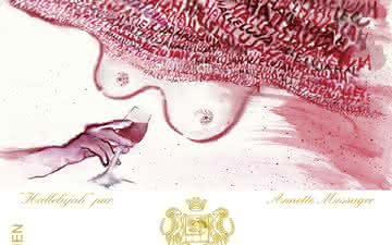 Artista premiada faz lindo rótulo para o lendário Chateau Mouton Rothschild 