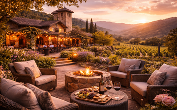 Vinhedo em Napa Valley