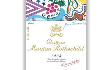 Imagem Château Mouton Rothschild revela rótulo 2023 por Joana Vasconcelos