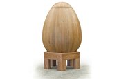 A boa recepção dos ovos de concreto fez com que surgissem também os ovos de madeira no início da década passada - Divulgação