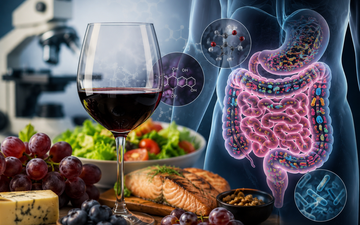 pesquisa, vinho, saúde, intestino