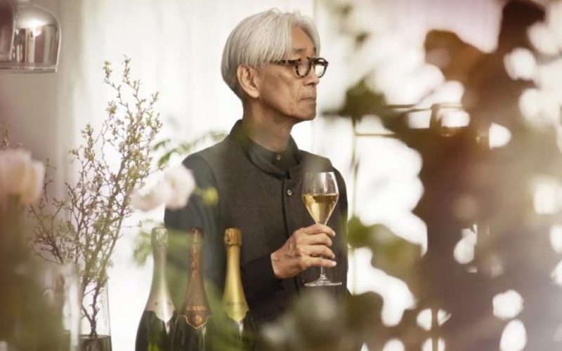 Ryuichi Sakamoto teve como inspiração três Champagnes da safra de 2008