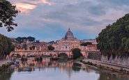 Vista da cidade do Vaticano